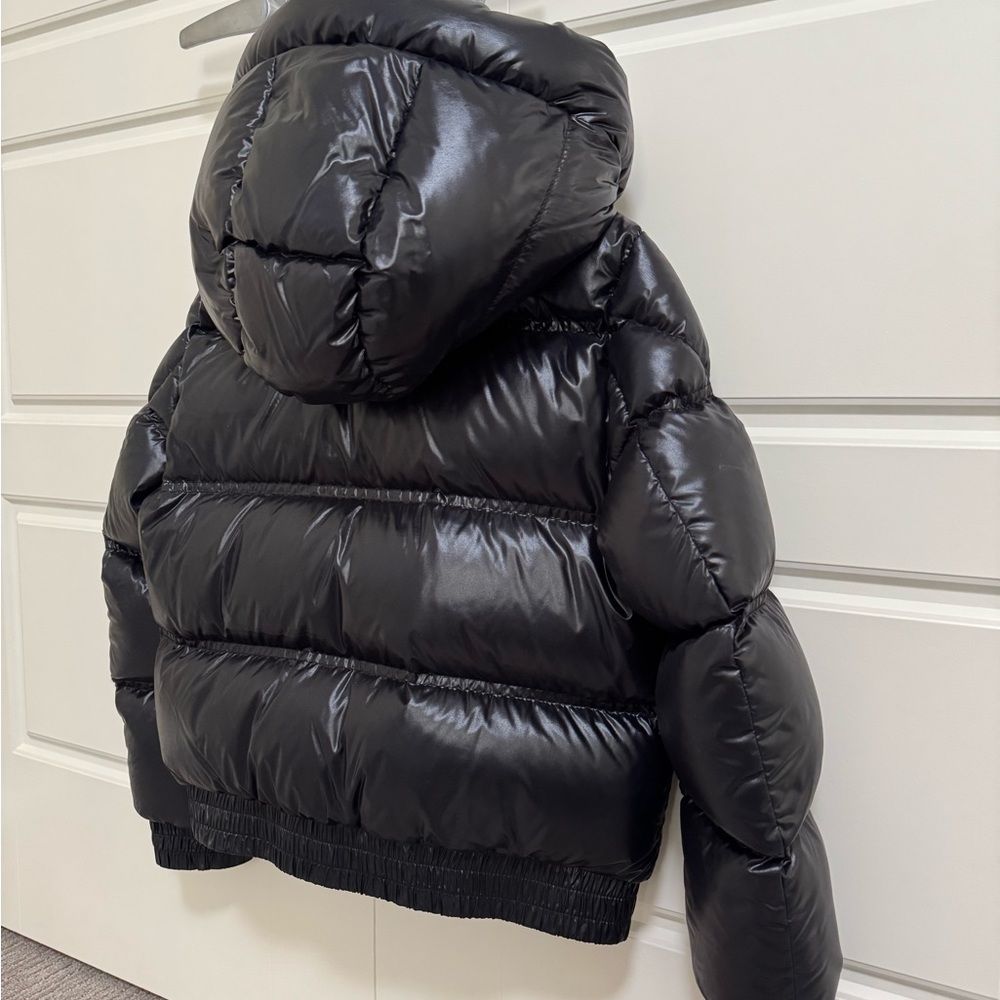 Moncler Glossy Black Puffer Coat - Picture 2 of 7